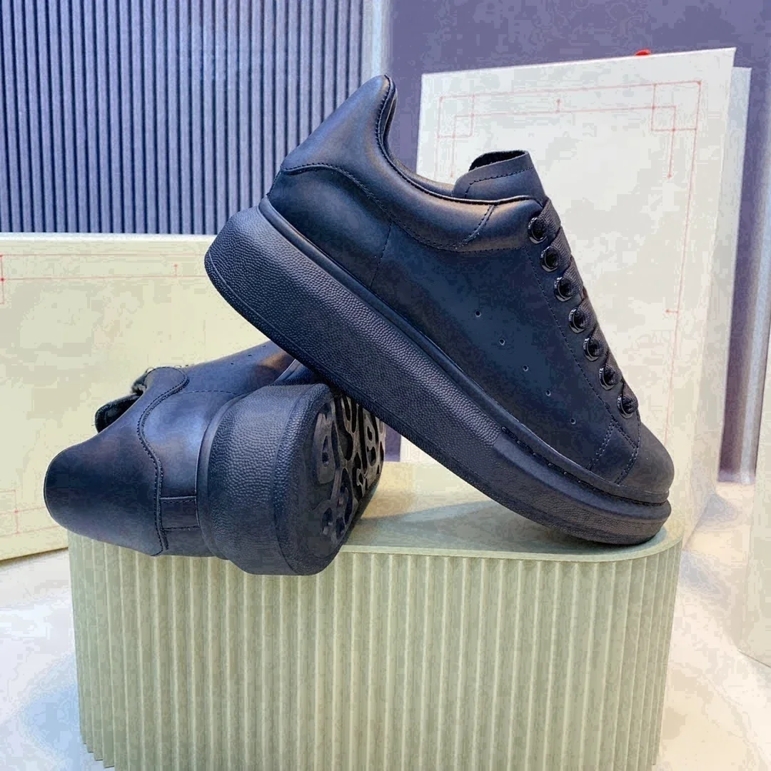 

Top High Quality Womens Trendy Casual Shoes 34-46 Luxury Mens Real Leather Unisex Sneakers Designr Lovers Tide Shoes YN00032