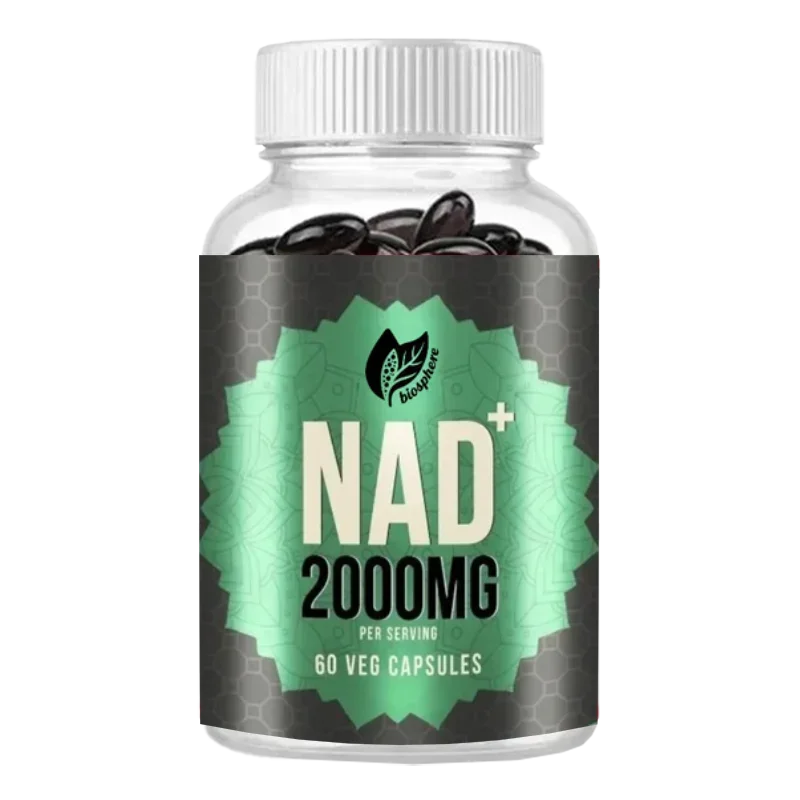 

NAD+2000mg Nicotinamide Ribonucleoside - Anti-aging Support 60 Capsules Vegetarian Capsules -30 Days Supply