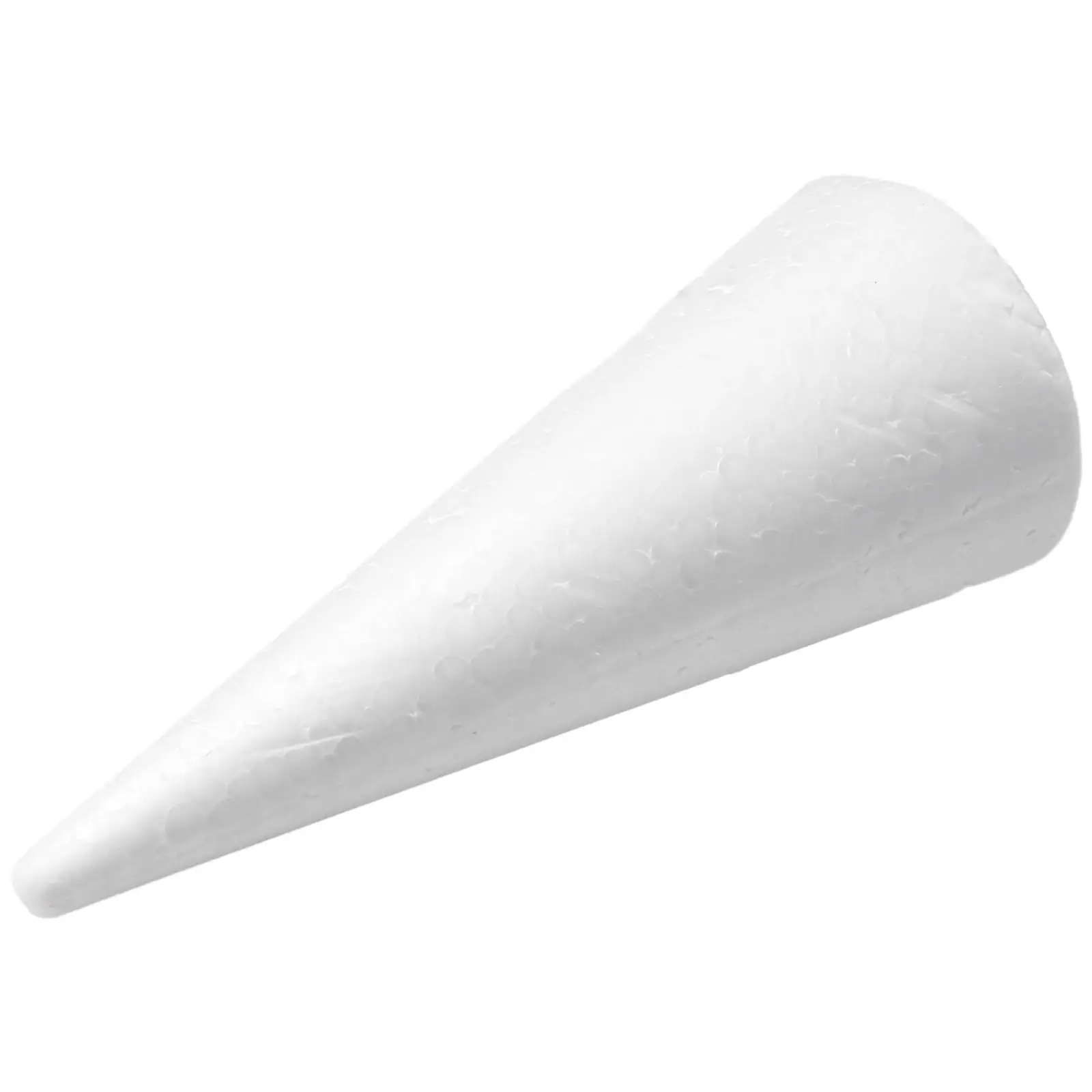 Christmas Foam Cones Polystyrene Foam Tip Cone Craft Accessory Handmade DIY Home Party Celebration Xmas Decoration