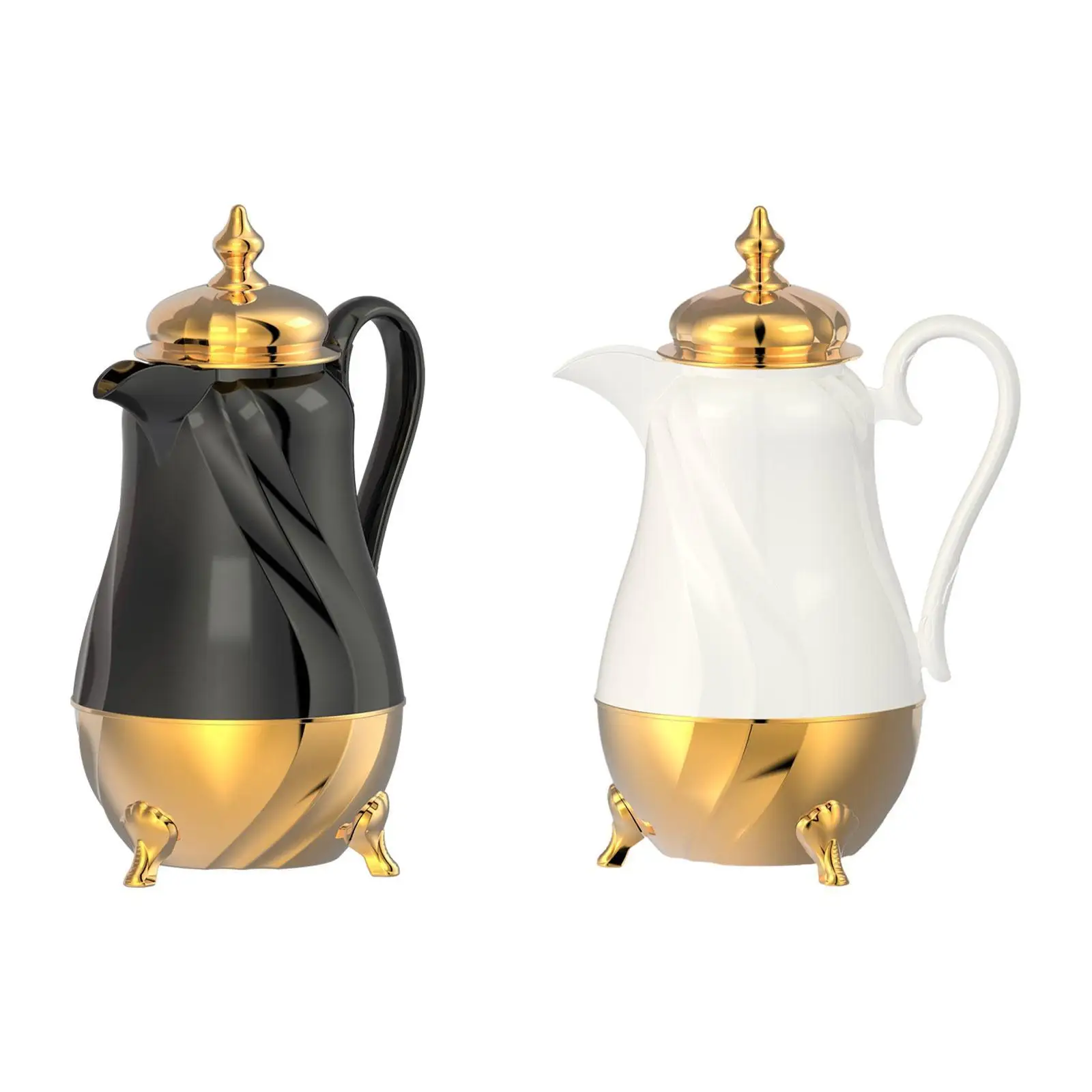 

Insulated Coffee Carafe Arabian Thermal Coffee Pot Water Jug Luxury Ornaments Housewarming with Spout Tea Pot Kettle