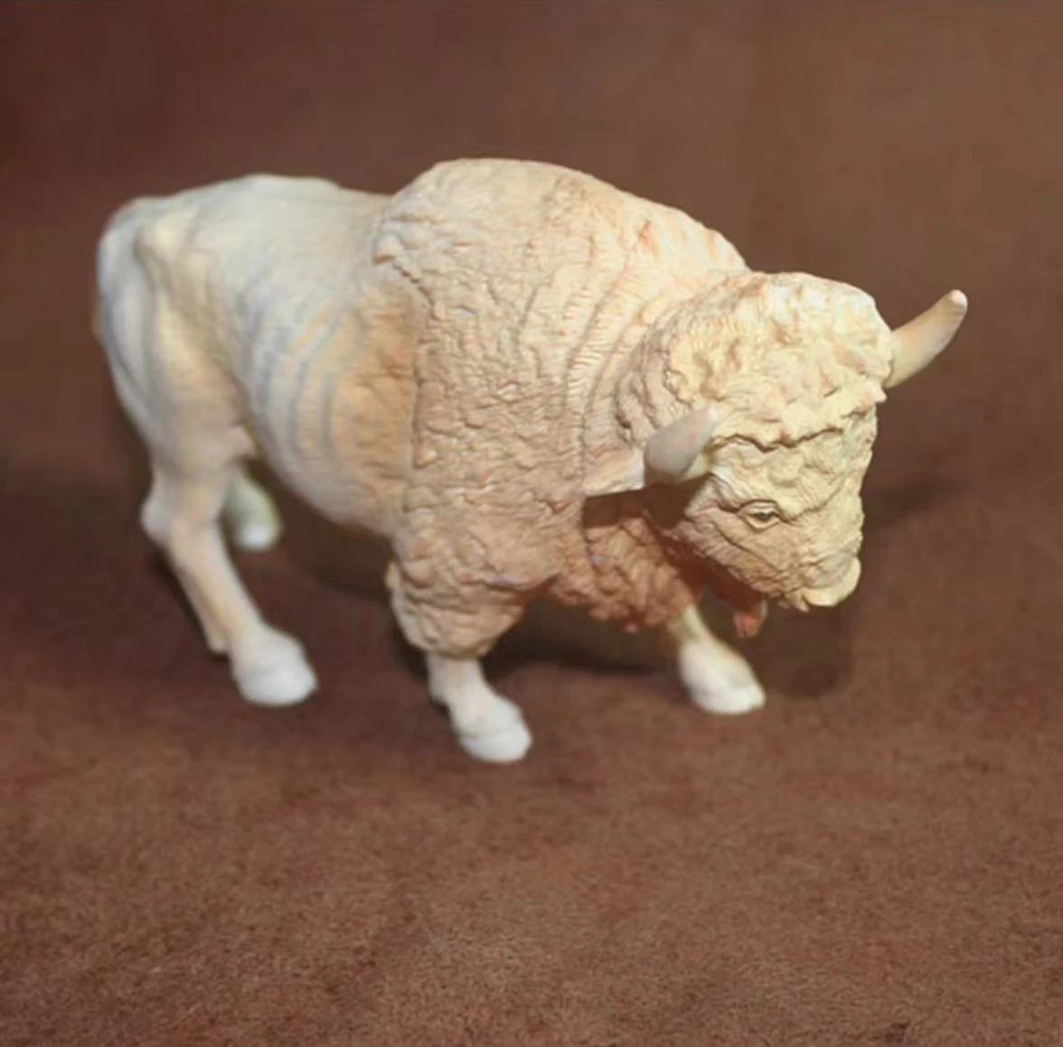 

pvc figure model toy out of print white cow cattle