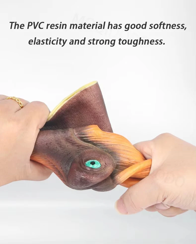 Handpoppen Dinosaurus hoofd Model Speelgoed T-Rex Dino Jurass Shark Park Poppen Dinosaur Worlds Zachte Knuffel voor Jongens Kids geschenken