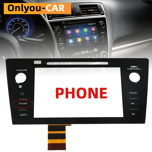 Imagen 1 del producto Para Subaru Legacy Outback 2018-2019, Radio de Coche con Pantalla Táctil de 8 Pulgadas 86431-AL66A, Reemplazo de Digitalizador de Pantalla Táctil