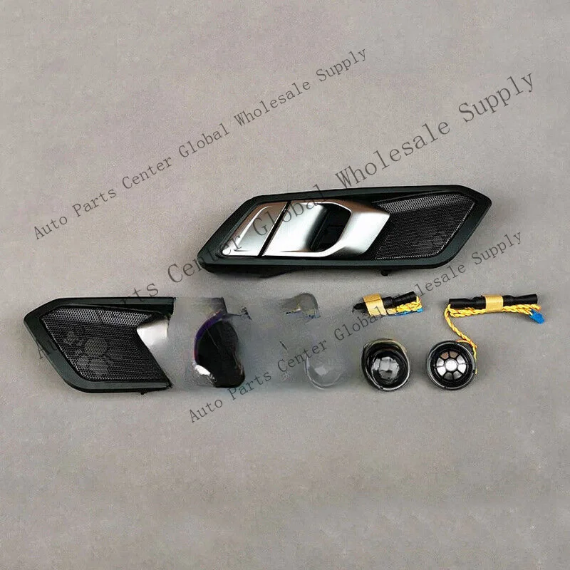 L+ 1 Set Refor Rear Door Pull Handle  Tweeter Speaker For BMW G20 3-Series 19-22