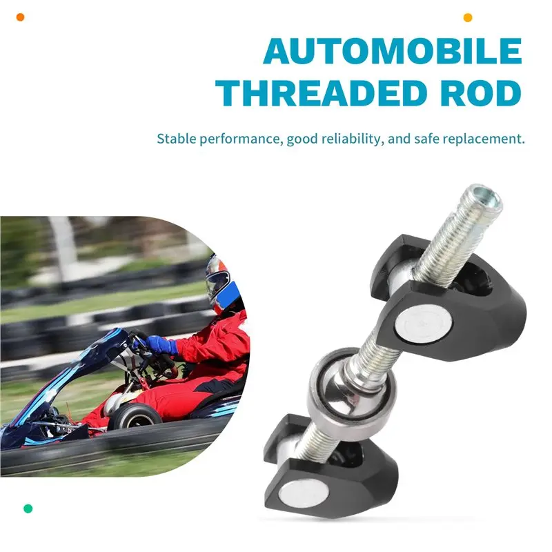Car Accessories Balance Bar 135Mm Threaded Rod For Brake Pedal Box Mounting Positioner