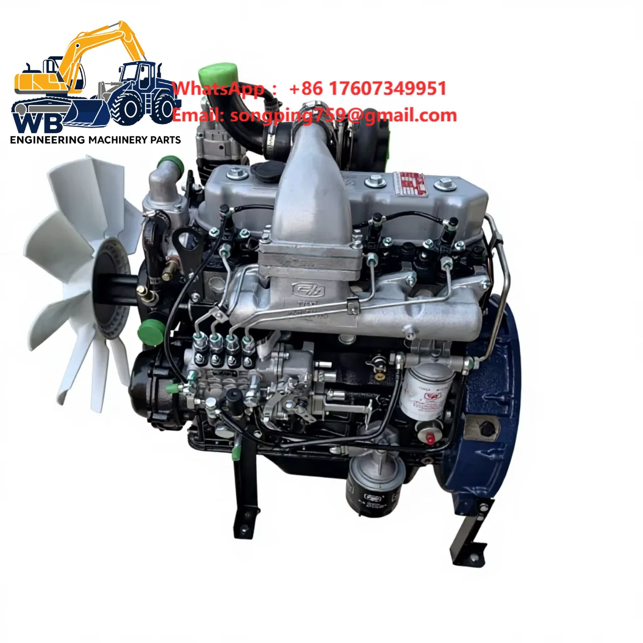 Heavy Duty Engine Crankshaft  YN27GBZ Replacement Spare Parts for Excavator and Wheel Loader Construction Machinery