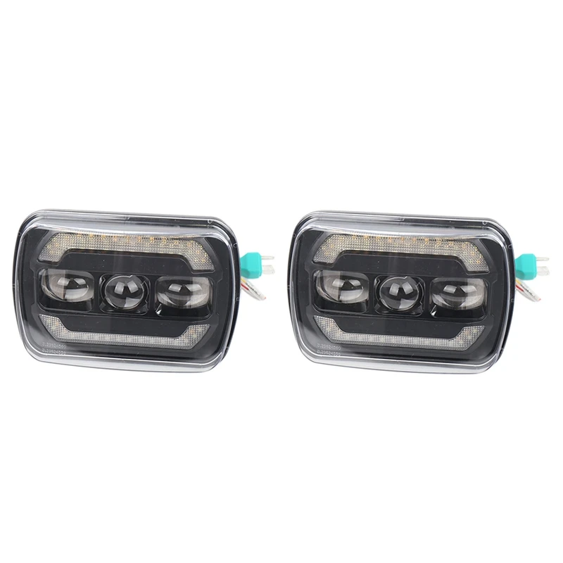 

7 Inch Daytime Running Lights Square Car LED Day Light 20W 6500K Car Light With Steering Applies 5X7 Inch Car Light