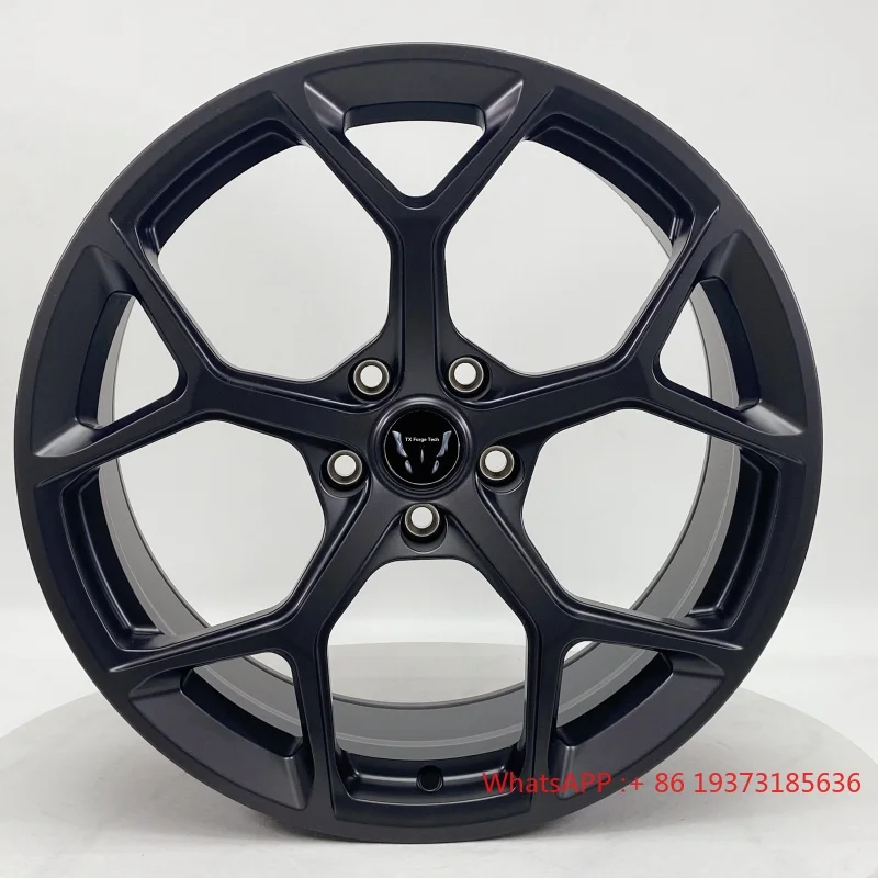 

New Factory Direct Sales Customizable Forged Aluminium Alloy Passenger Wheel Hubs 35mm/40mm ET Matte Grey Finish
