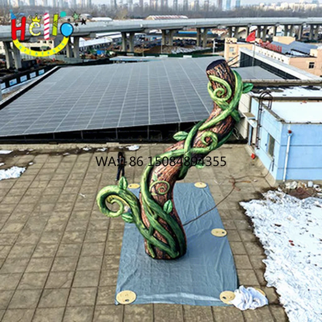 Customized Large-scale Inflatable Stage Decoration Vine for the Event