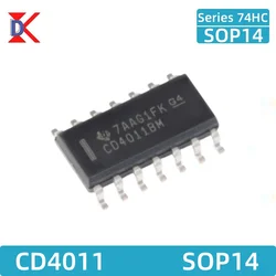 Logic gate IC chip 10PCS CD4011 CD4001 CD4094 CD4060 CD4069 CD40106 CD4051 CD4052 CD4053 CD4093 CD4013 CD4017 SOP14 SOP16