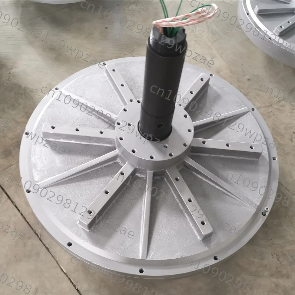 Hot Sale 5kw 10kw 15kw 18kw Wind Power Core Less Axial Flux Permanent Magnet Generator Low Torque High Efficiency Aluminum Alloy