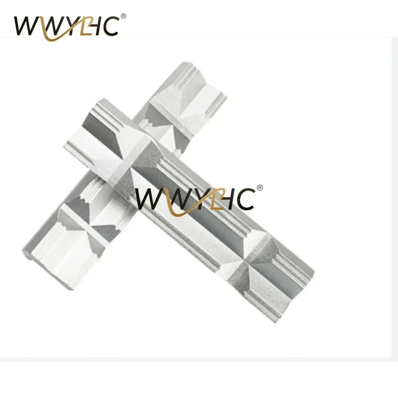V-type Aluminum Alloy Soft Jaw Bench Vise Flat Jaw Grooved Pipe Clamp Workpiece Protection Fixture Sleeve Clamp
