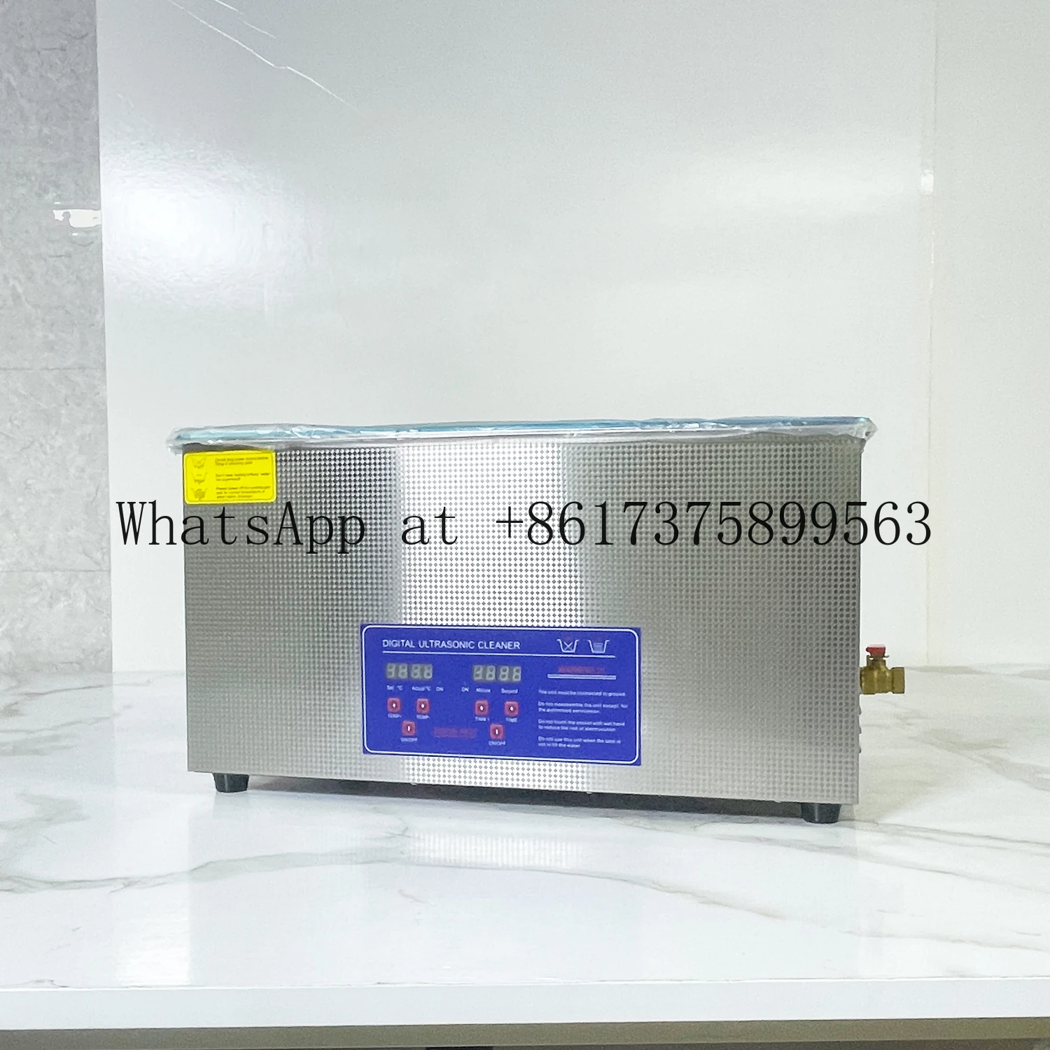 Digital sonic Cleaner with Timer, Heating & Sterilization Function