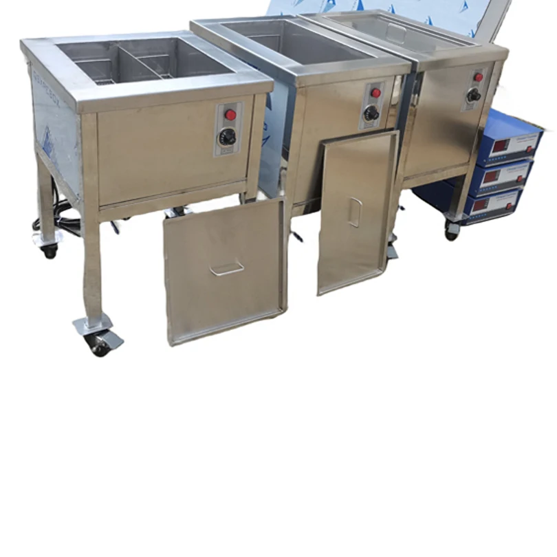 30L-500L 28KHZ Industrial Ultrasonic Cleaning Equipment Machines for cleaning metal parts view 4