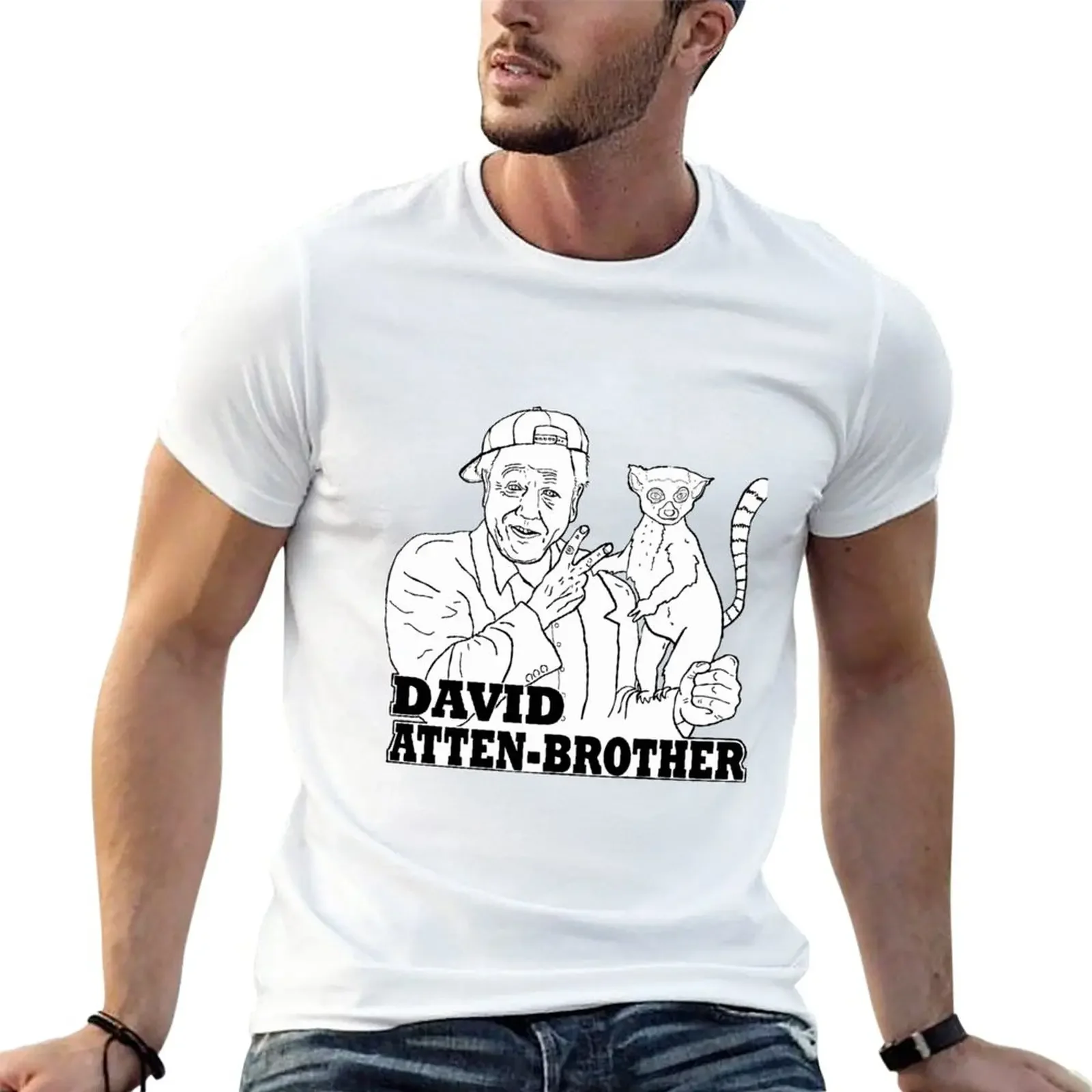 David Atten-Brother T-Shirt vintage customizeds vintage clothes mens t shirts pack