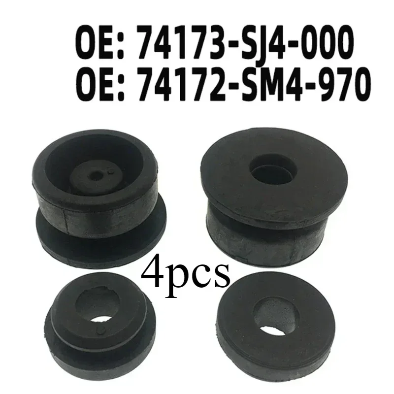 

74172-SM4-970 74173-SJ4-000 Автомобильная нижняя верхняя резиновая втулка радиатора, втулки для Honda, Accord, аксессуары Civic