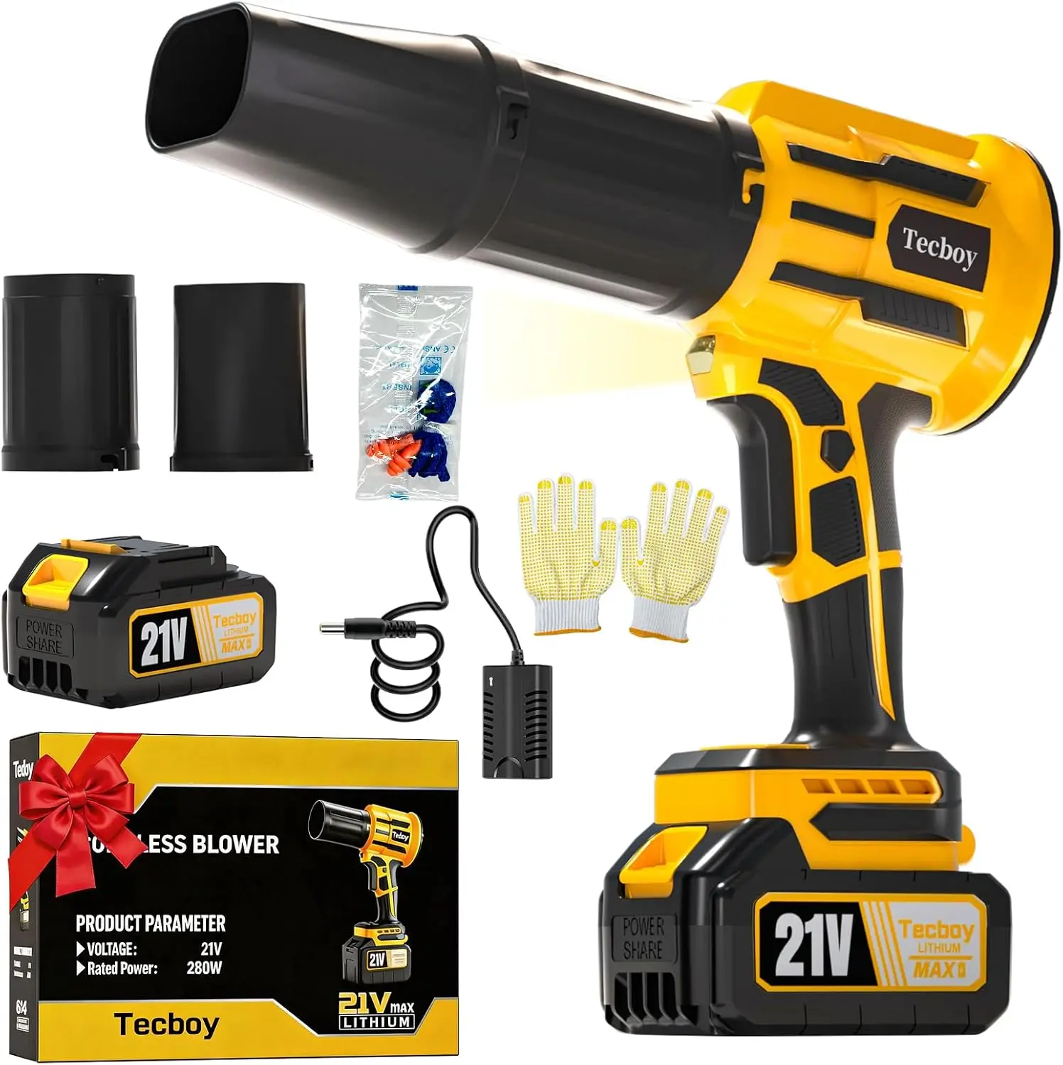Cordless Handheld Snow and Leaf Blower Compatible with 20V Battery, 720 CFM 180 MPH, Portable Snow Removal Air Blower