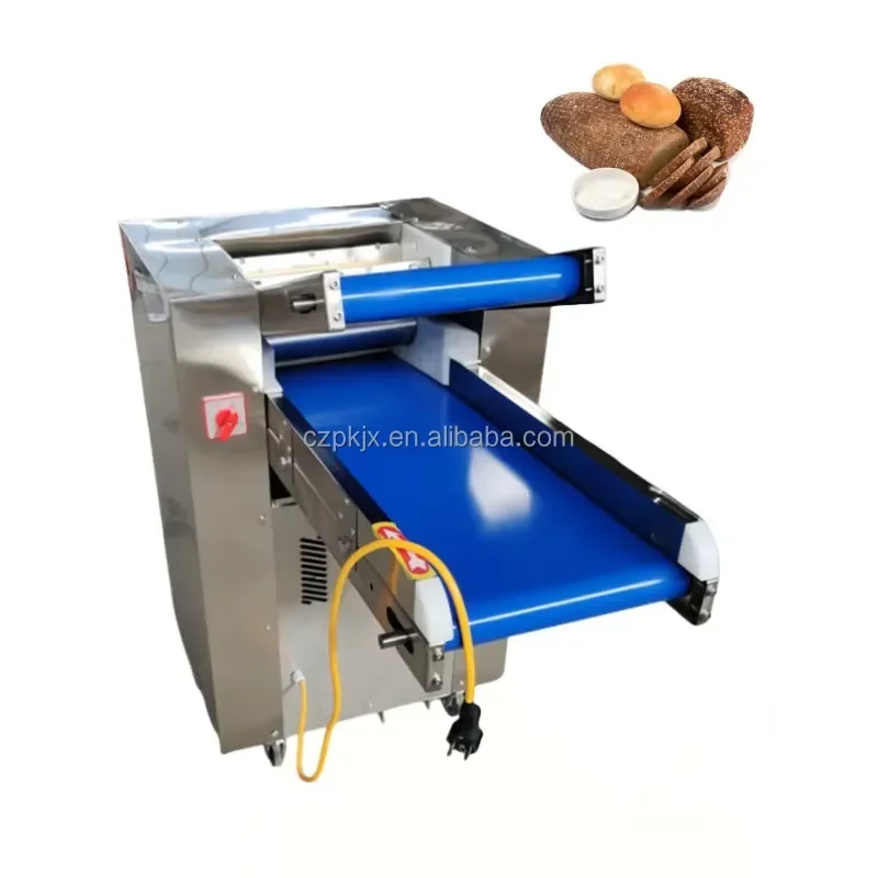 Hot Sales Electric Dough Press Equipment for 110V 220V Stainless Steel Commercial Noodle Roti Pancake Dough Roller Rolling