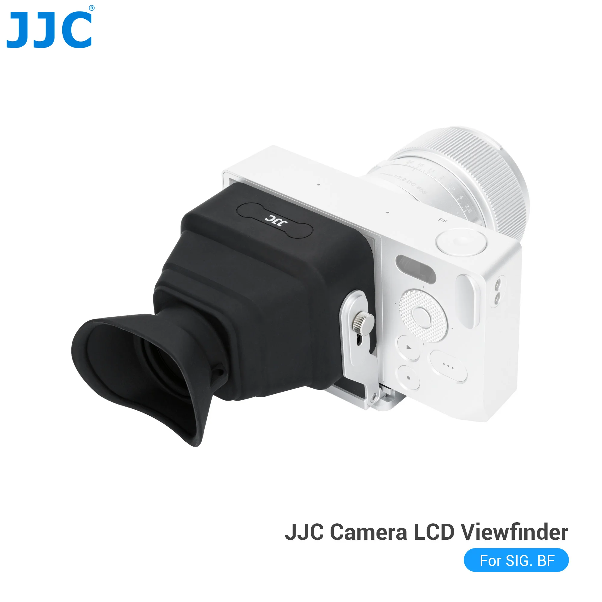 

JJC Camera LCD Viewfinder For Sigma BF Soft Silicon Eyecup Screen Sunshade Hood With U-shape Handle Arca Quick Release Plate