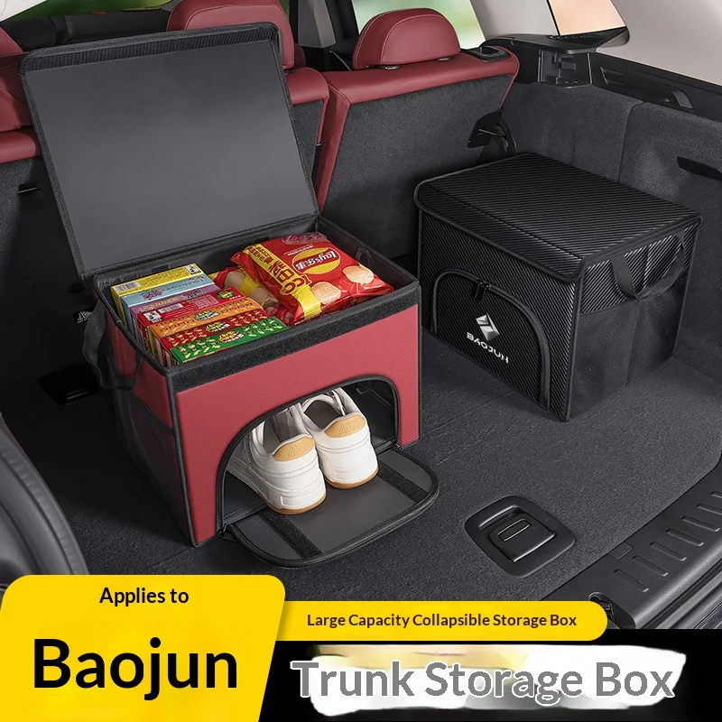 

For Baojun 560, 730, 510, 310, KiWi, RC3 Car trunk storage box for organizing storage containers trunk