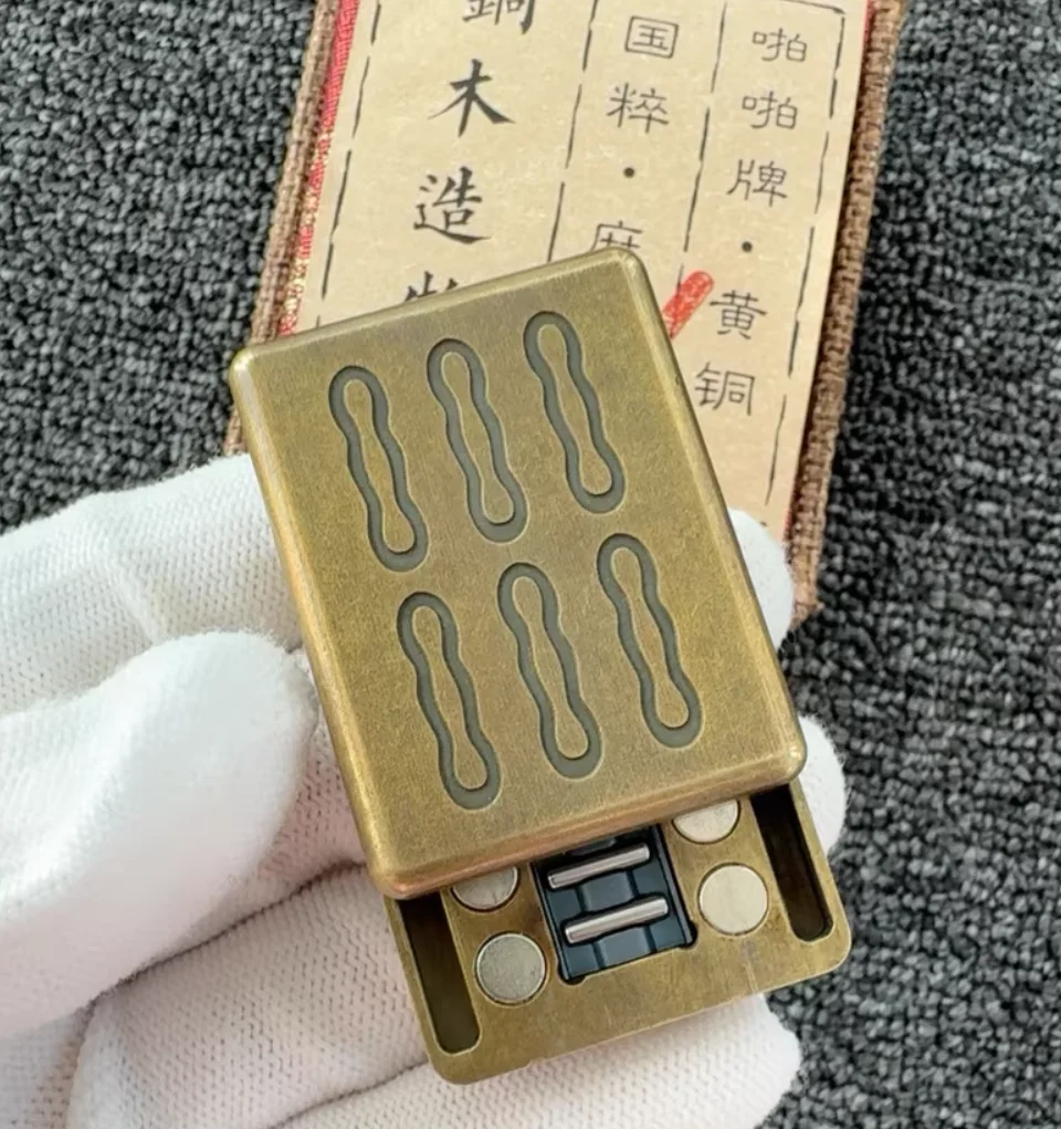 

Б/у EDC TM Маджонг латунный слайдер Непоседа Декомпрессионные игрушки