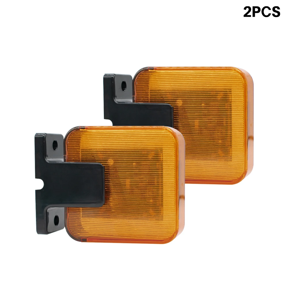 

2pcs Universal Outdoor LED Signal Alarm Light, Emergency Warning Lamp Strobe Flashing Light Wall Mount