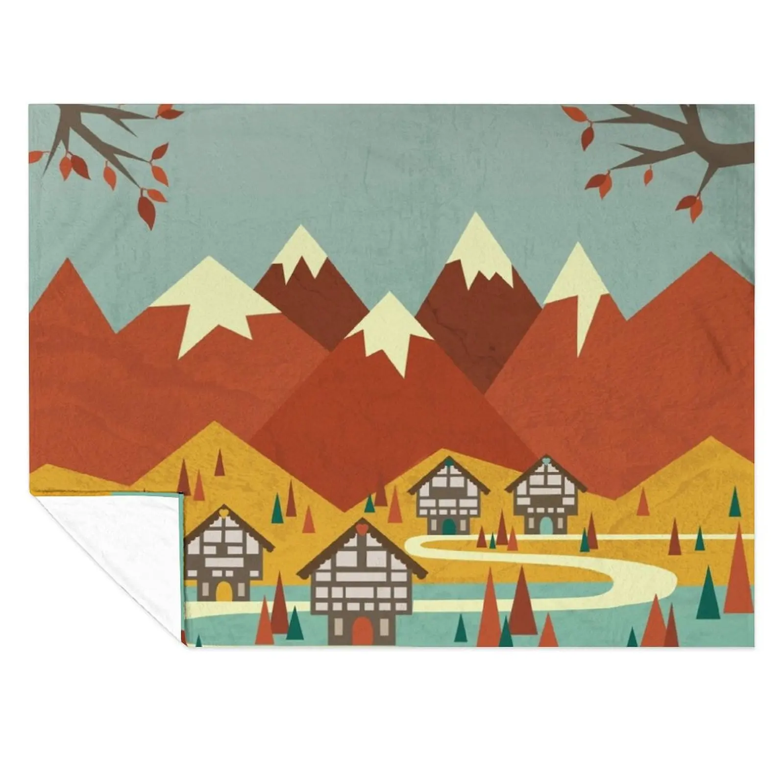 

Switzerland Throw Blanket for sofa Bed Fashion Sofas Blankets