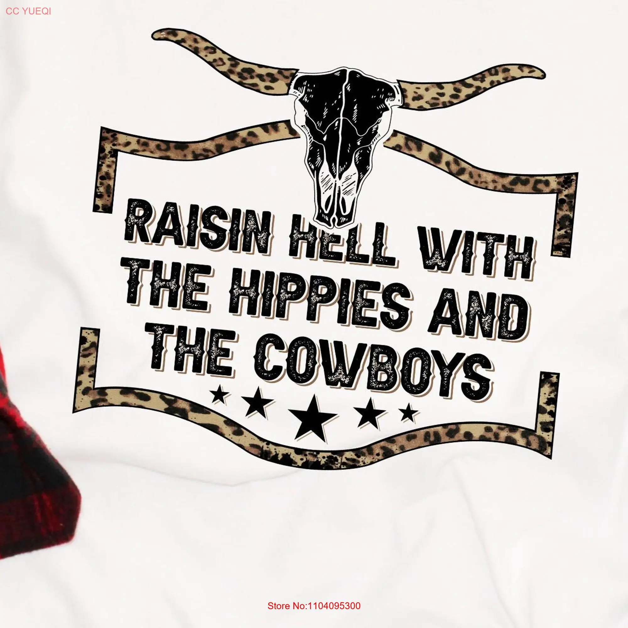 Raisin Hell with the Hippies and Cowboys western shirt cowboy gift for him decor long or short sleeves