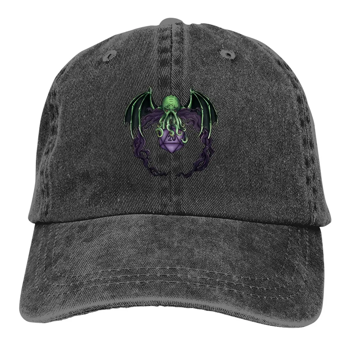 DnD Warlock Symbol Baseball Cap Men Hats Women Visor Protection Snapback DnD Game Caps