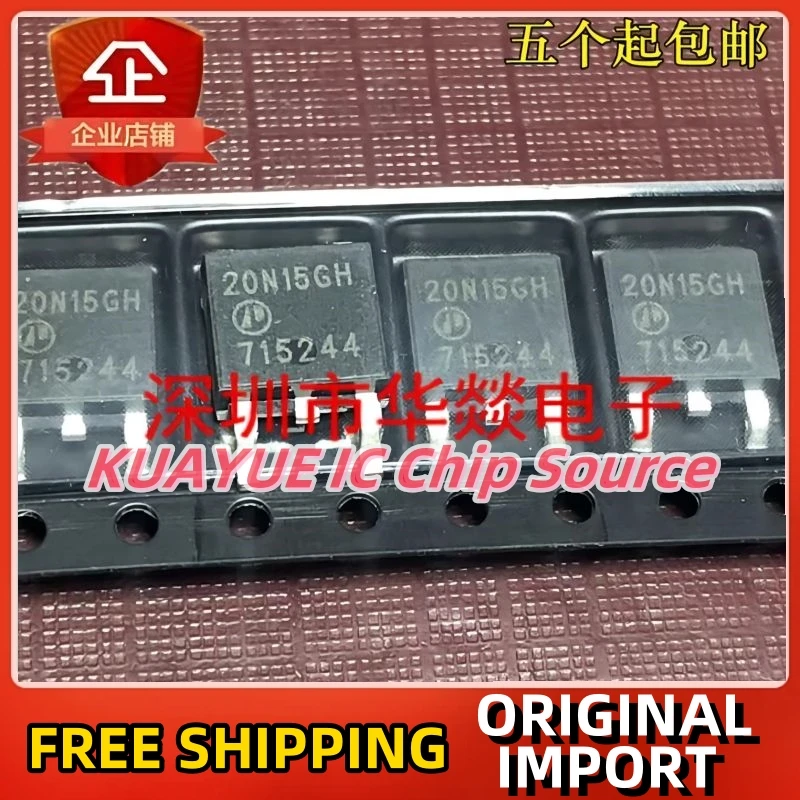 10PCS-30PCS  20N15GH  AP20N15GH  TO-252 150V 20A  Fast Shipping Quality Guarantee