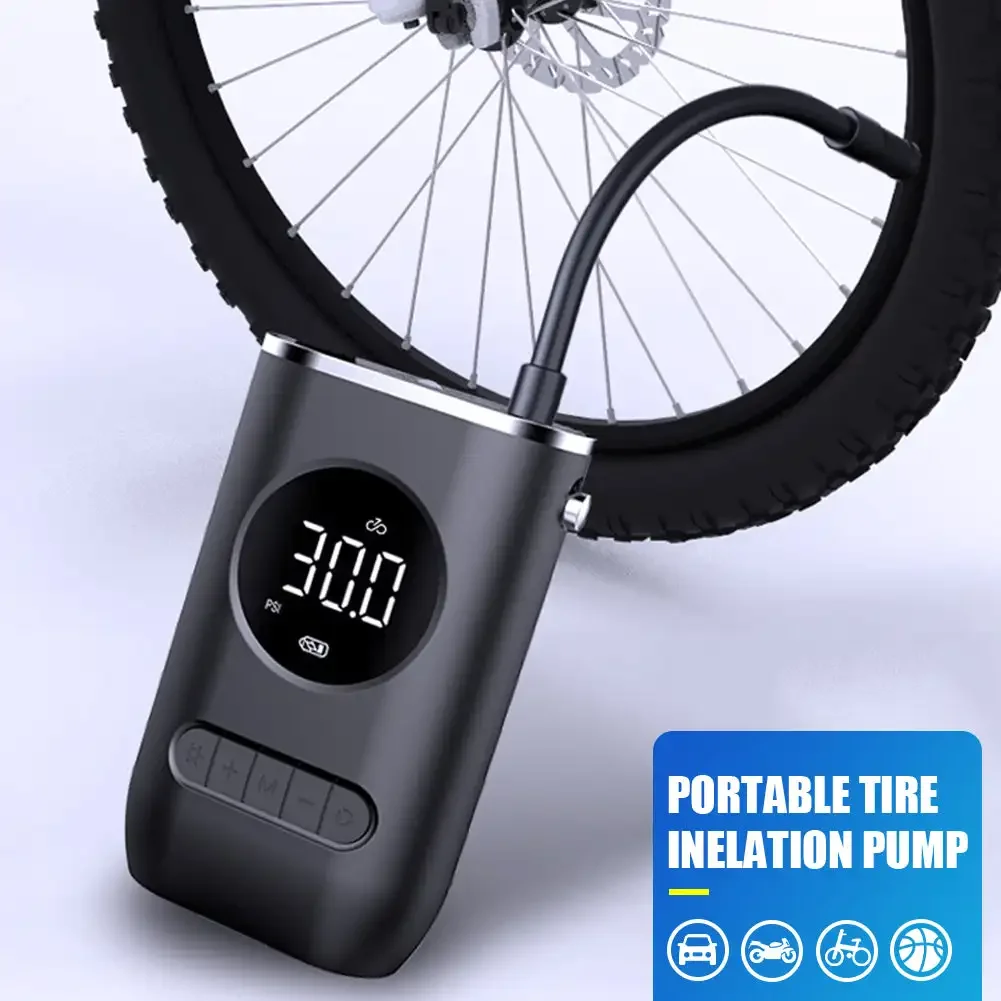 

150PSI Wireless Tire Inflatable Pump Portable Car Electrical Air Pump Inflator Air Compressor Pump for Motorcycle Bicycle Ball