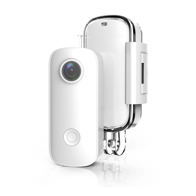 A01K-C100+ 2K Action Camera Cycling Monitoring Device 30M Waterproof Sport Cam HD 360 Photography Motorcycle Riding Recorder