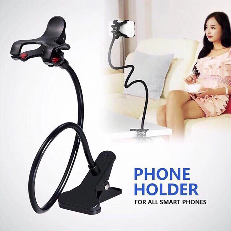 Phone stand holder Lazy mobile phone bracket all phone universal holder Flexible Long Arm 360 ℃ change of adjustable length