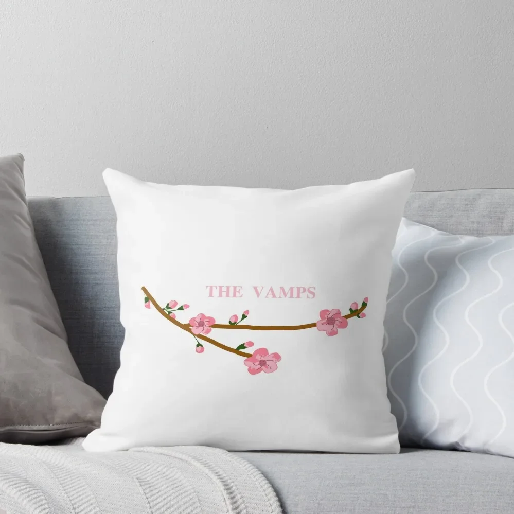 

The Vamps Cherry Blossom Throw Pillow