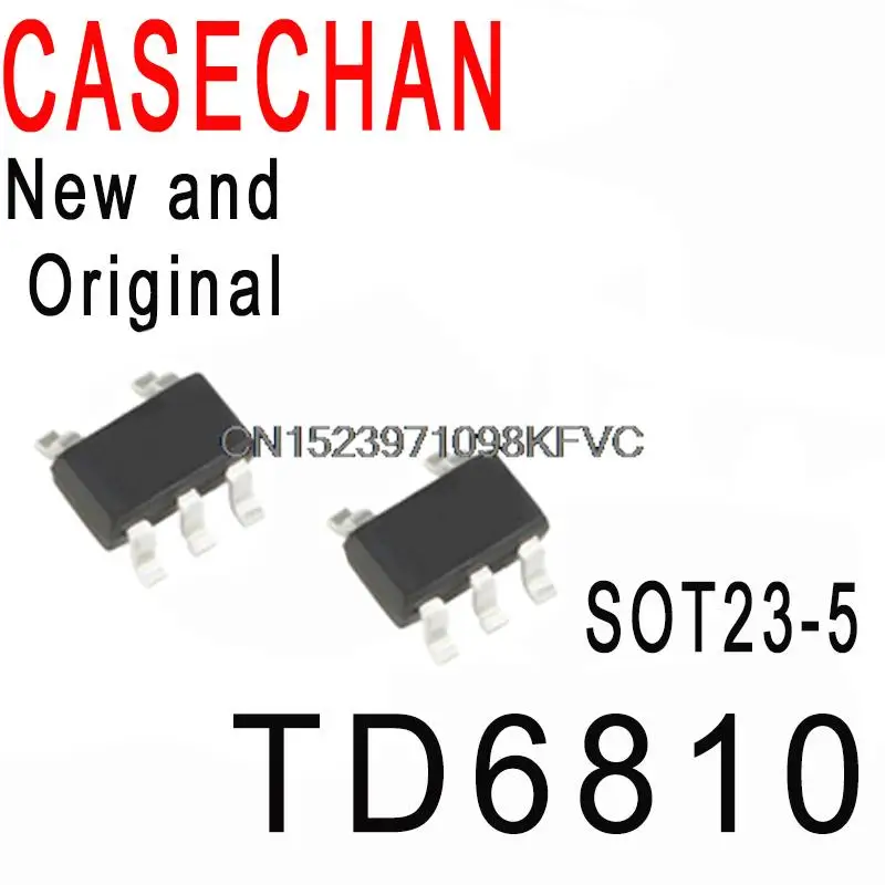 10PCS New and Original SOT23-5 SMD Step-Down Regulator DC-DC In Stock TD6810 