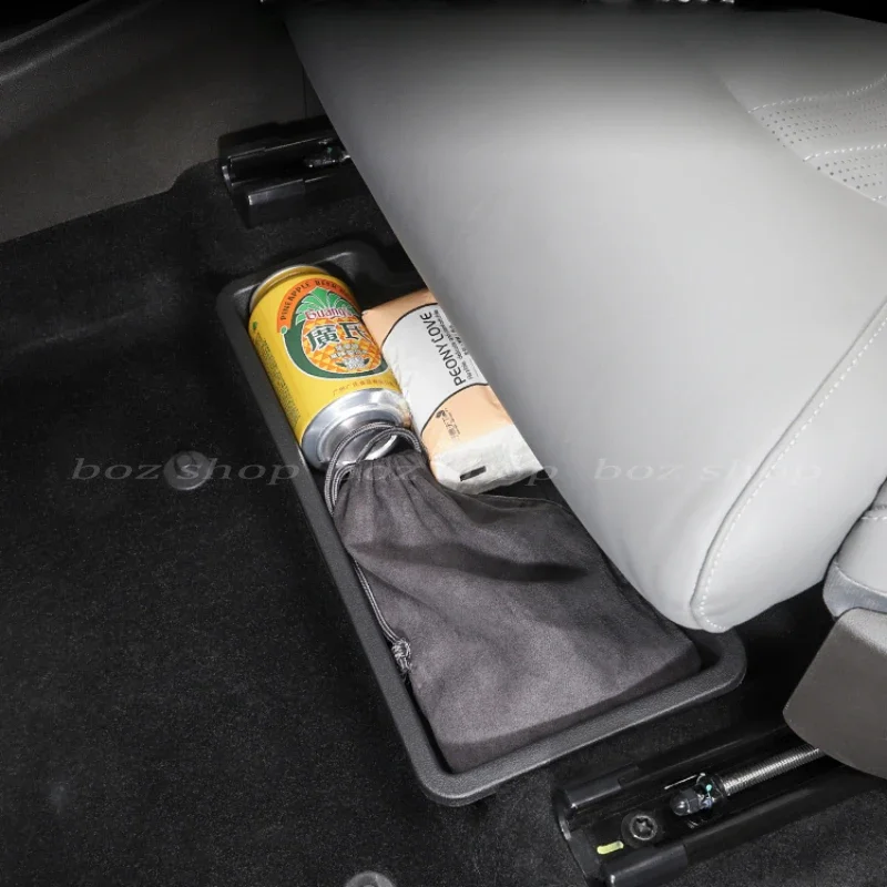 

For DENZA N7 2024 Under Seat Storage Box Interior Compartment Storage Box Modified Car Interior Accessories