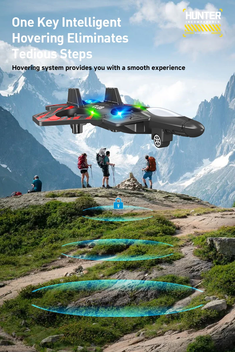 RC Flugzeug Schaum Segelflugzeug Elektrische Kämpfer Fernbedienung Flugzeug Fallsichere Flugzeug Spielzeug für Jungen Kinder Weihnachten Geschenke – Detail 22