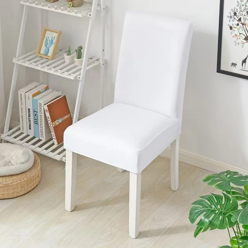 M Size Solid Color Elasticity Bar Chair Cover Short Size Seat Case-025