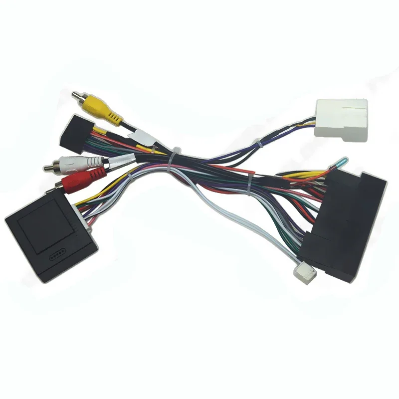 For Hyundai IX45 Elantra Santa Kia Sorento K32 Din Radio Car Android Head Unit 16 Pin Cable Adapter Connector Wiring Harness