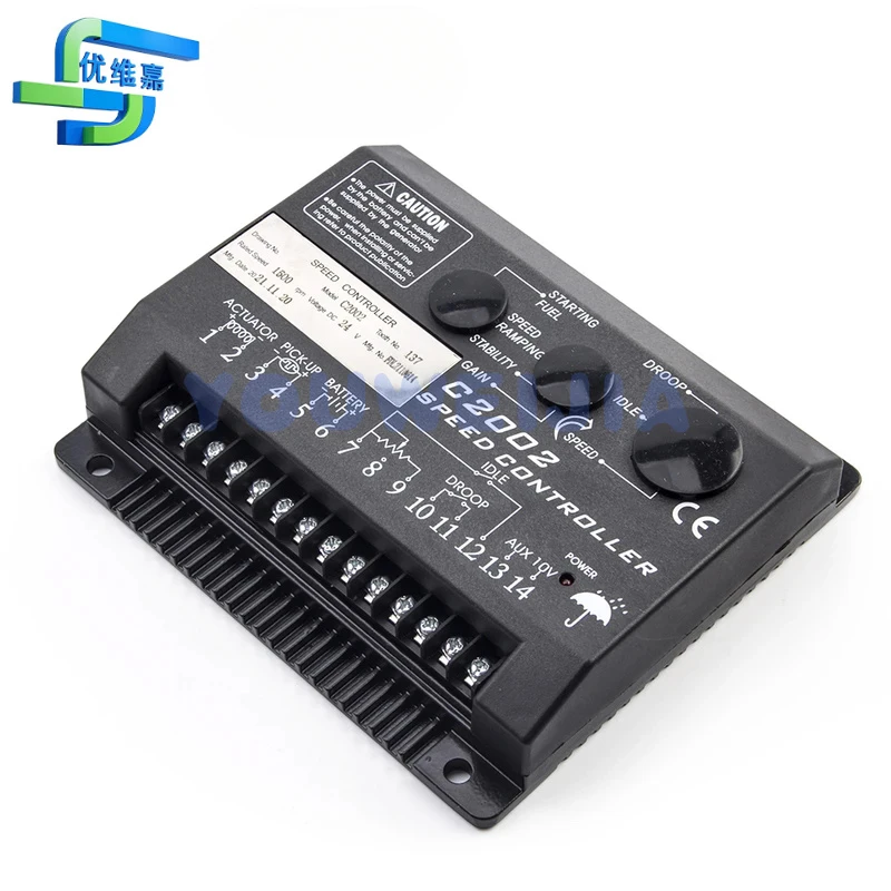 Fortrust C2002 speed controller for DC motor speed governor diesel generator intelligent control board original parts