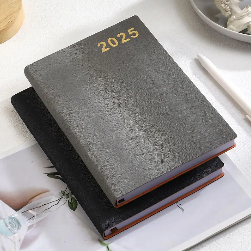 Creative Agenda Notebook para estudantes, lista de afazer, material de escritório, livro de agenda, planejador portátil, lembrete, A5, 2025