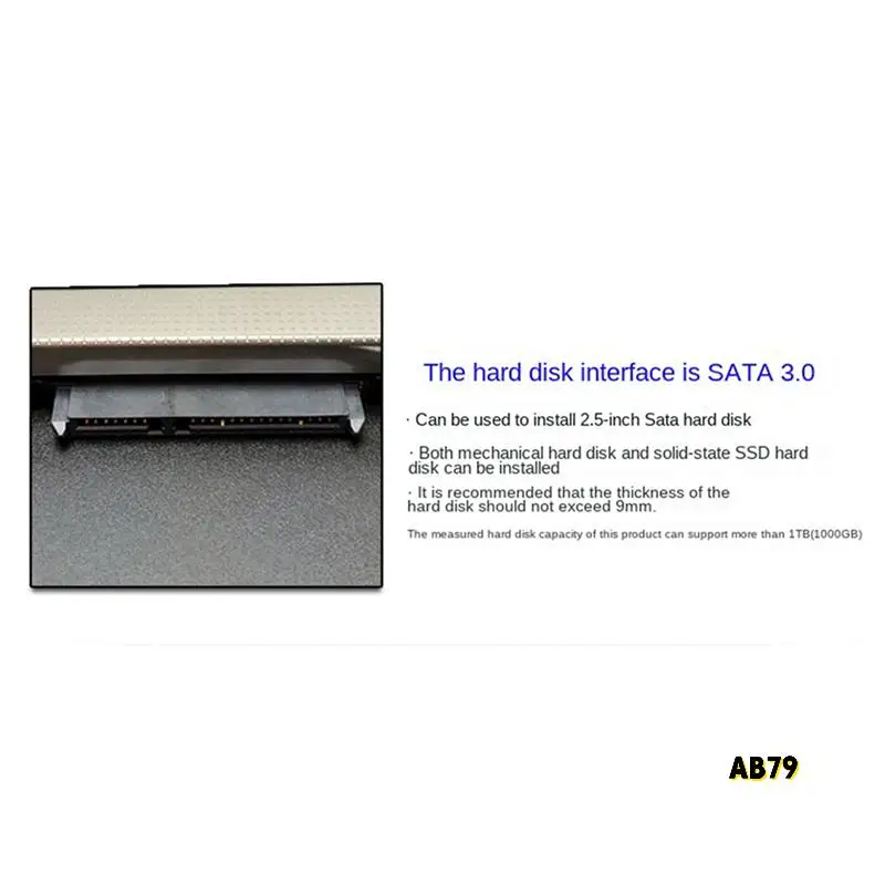 2 قطعة 9.0 مللي متر SATA القرص الصلب الثاني SSD القرص الصلب جميع الألومنيوم خليج بصري فائق النحافة