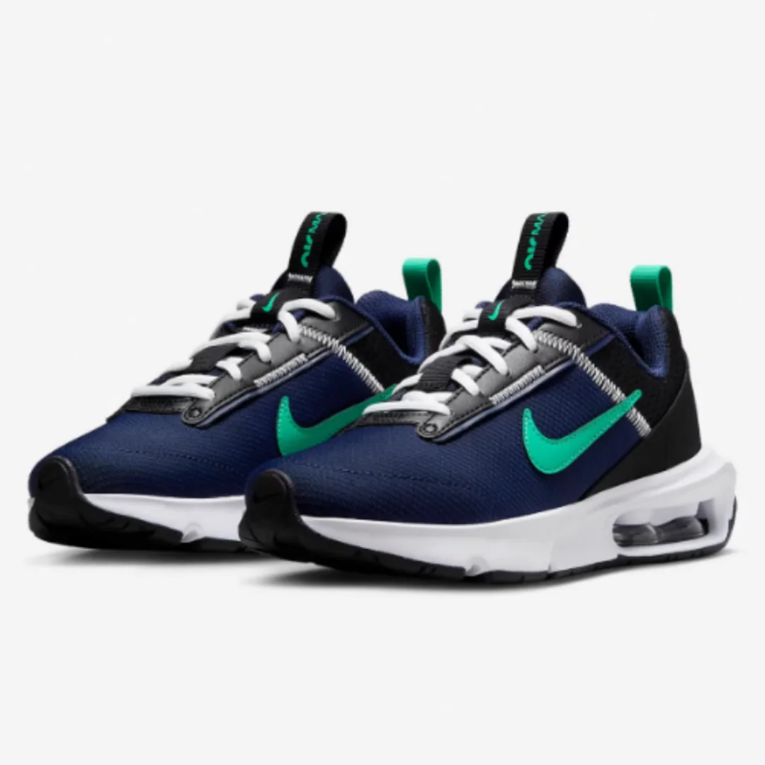 

Nike's New Shock-Absorbing Comfortable Visualized Air Cushion Air Max Dark Blue Retro Style Outdoor Women's Sports Shoes Dh9393-402