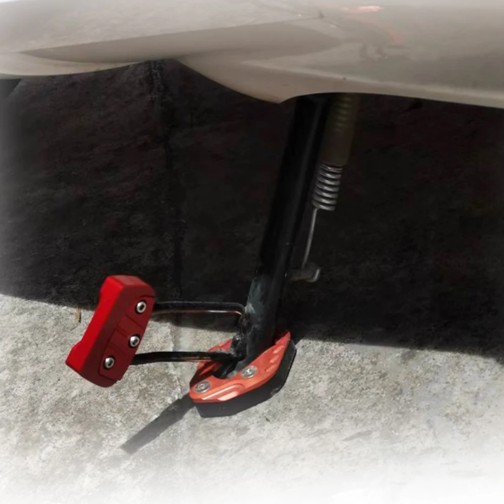 For SYM TL500 MAXSYM TL508 Motorcycle Foot Side Kickstand Enlarger Stand Cover Pad Plate Guard CNC Aluminum Accessories