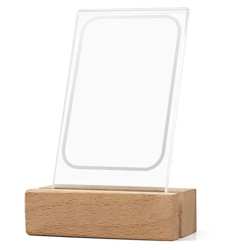 Dependable-3 Inch Frame For Fujifilm Instax Mini 12 Film LED Light Transparent Photo Frame For Instant Camera Mini 11 Photo Tabl