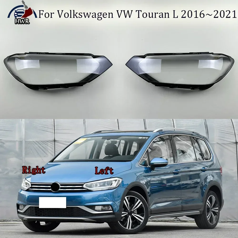 

Headlamp Cover Transparent Headlight Shell Plexiglass Replace The Original Lampshade For Volkswagen VW Touran L 2016~2021 High