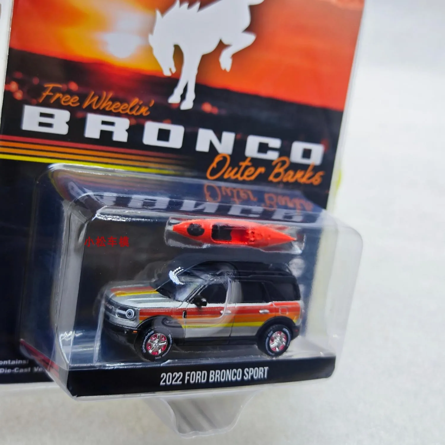 1:64 2022 Ford Bronco Sport High Simulation Alloy Car Model Collectible Toy Gift Souvenir Display Ornament