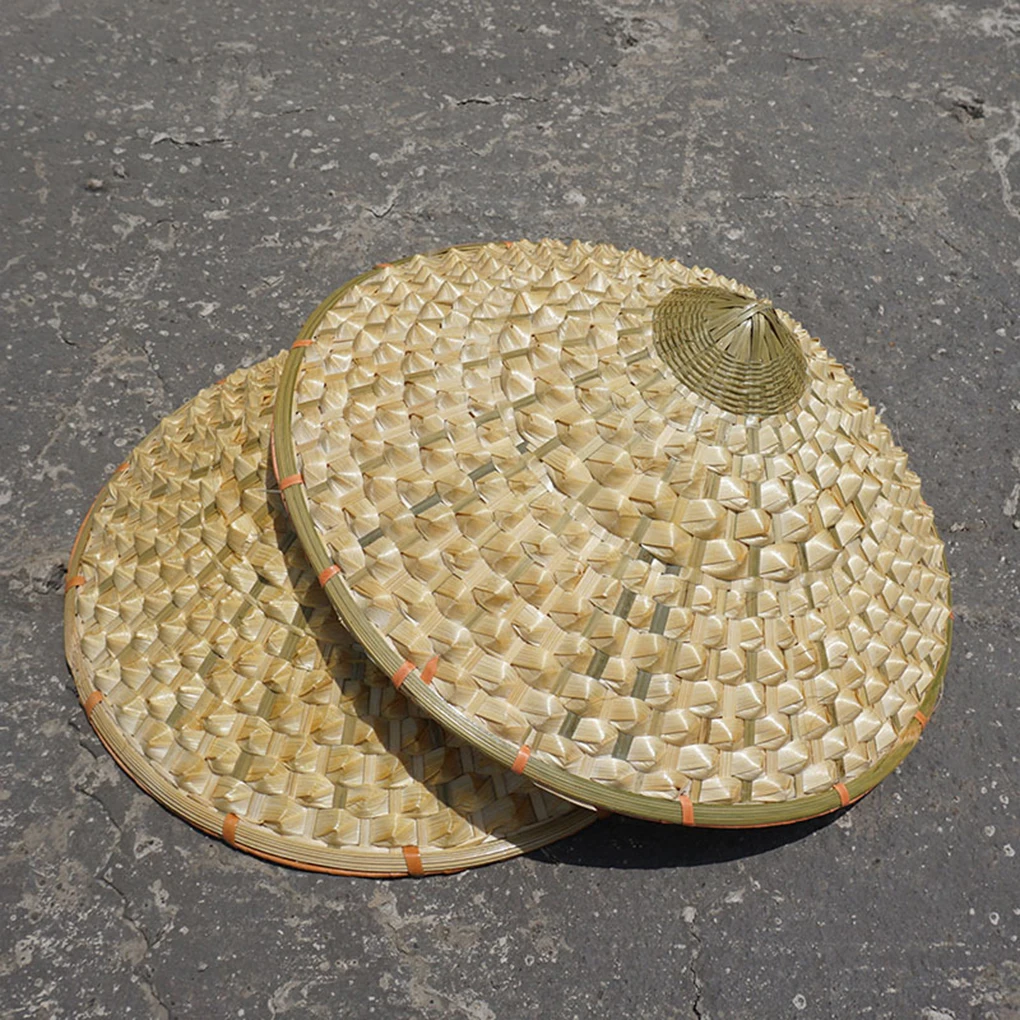 Portable Bamboo Hat Traditional Bamboo Hat Lightweight Hat For Comfortable Wear Bamboo Hat Asian Hat Chinese Hat