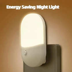 1-4PCS Mini LED Night Light Bedside Lamp EU US Plug Eye Protection Night Light Kids Gift For Bedroom Living Room Baby Feeding