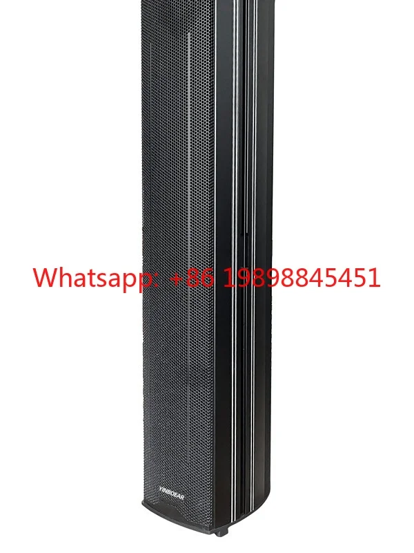 Professional 6.5-Inch  Aluminum Column Loudspeaker  High Fidelity 450W RMS PA Speaker System for  Church & Commercial Audio